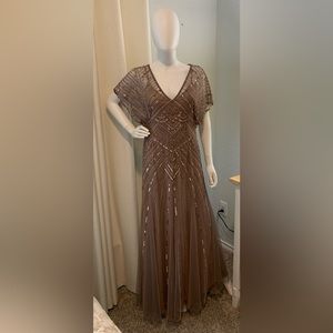 Adrianna Papell Women’s Beaded Gown